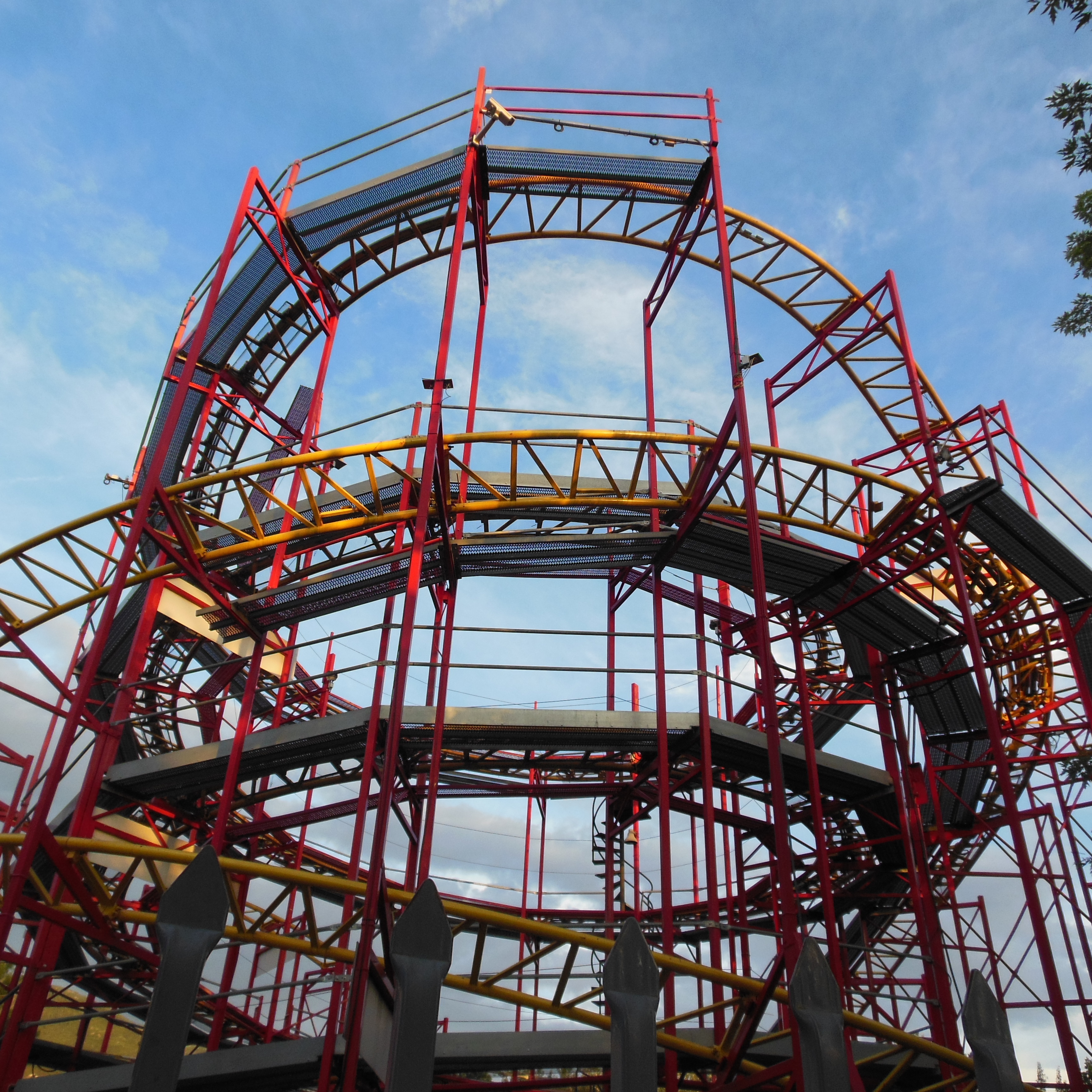 Jet Star 2 lift hill at Lagoon Amusement Park